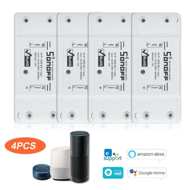 10pcs SONOFF Wifi  Smart Switch