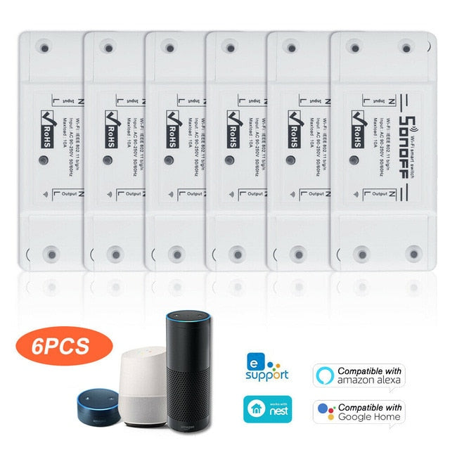 10pcs SONOFF Wifi  Smart Switch