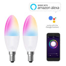 Candle Shape Smart RGB Wifi Light Bulb