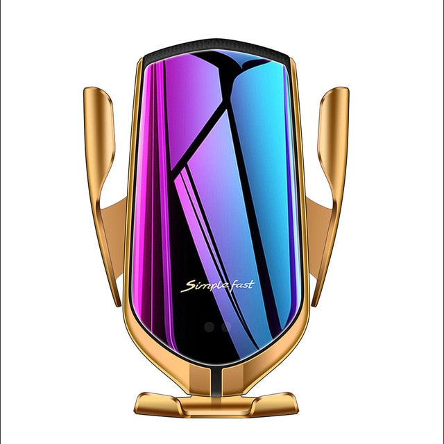 Automatic Clamping Smart Touch 10W Wireless Car Charge