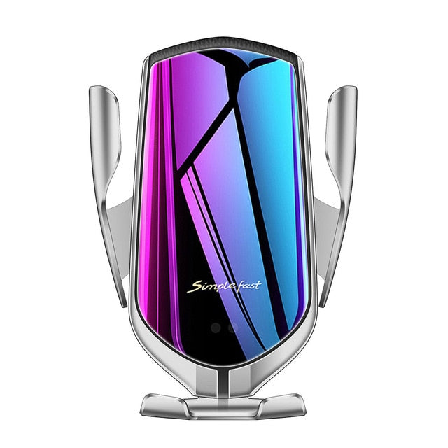 Automatic Clamping Smart Touch 10W Wireless Car Charge